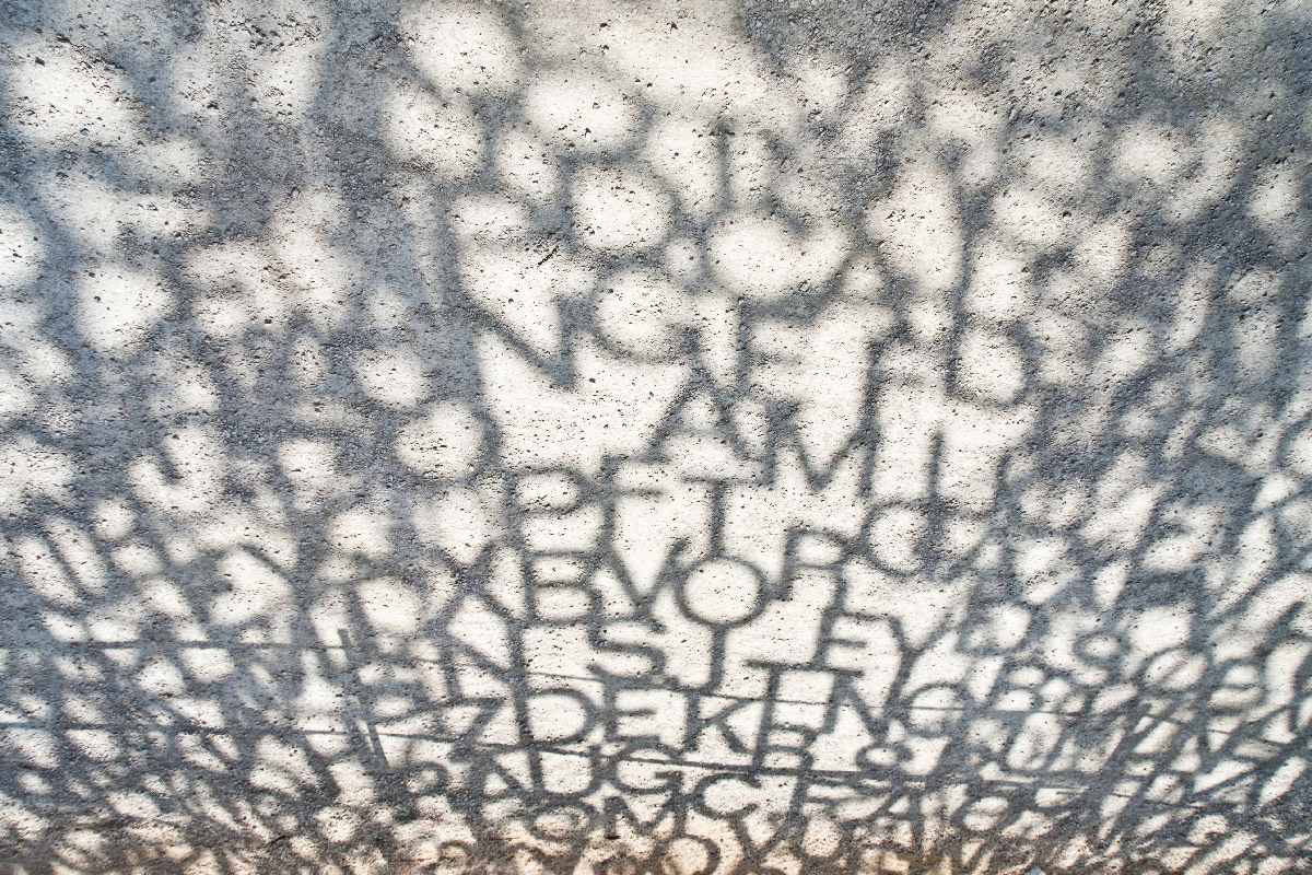 Jumbled letters