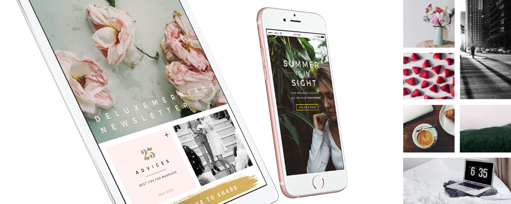 APSIS Email Design 2016: NEW image-based design APSIS Email Design 2016: NEW image-based design