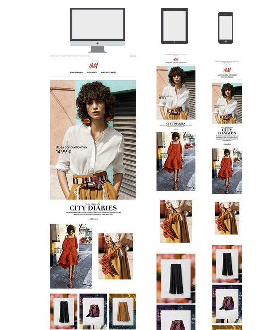 H&M does responsive email design very well | APSIS H&M does responsive email design very well | APSIS