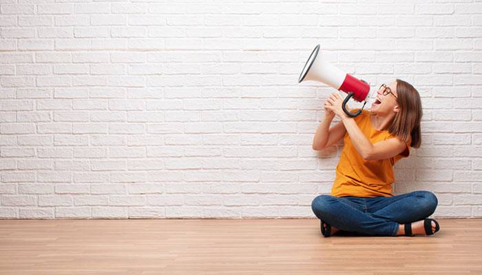 Marketing megaphone
