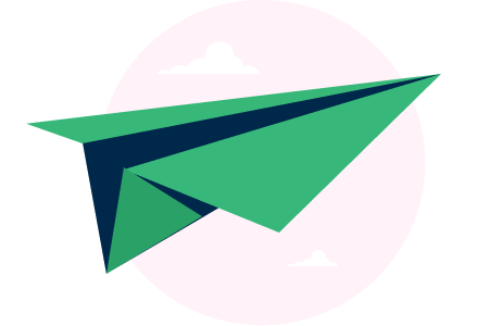 Icon of a paperplane