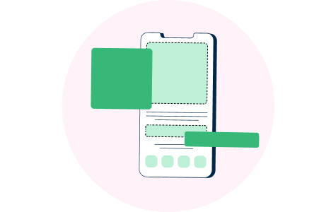 Icon of mobile phone