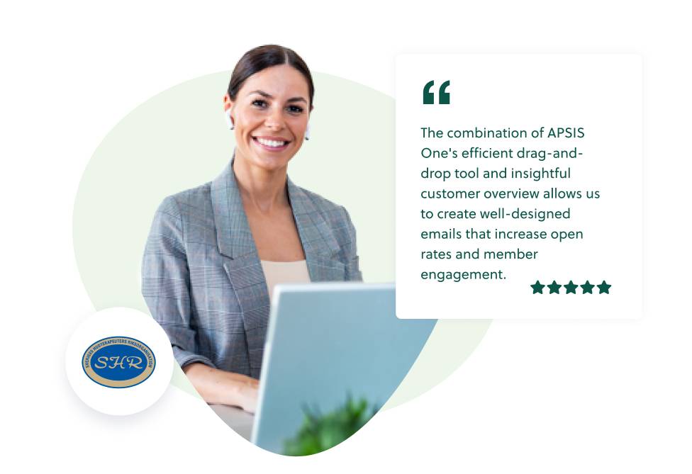 SHR quote from the Apsis One customer.