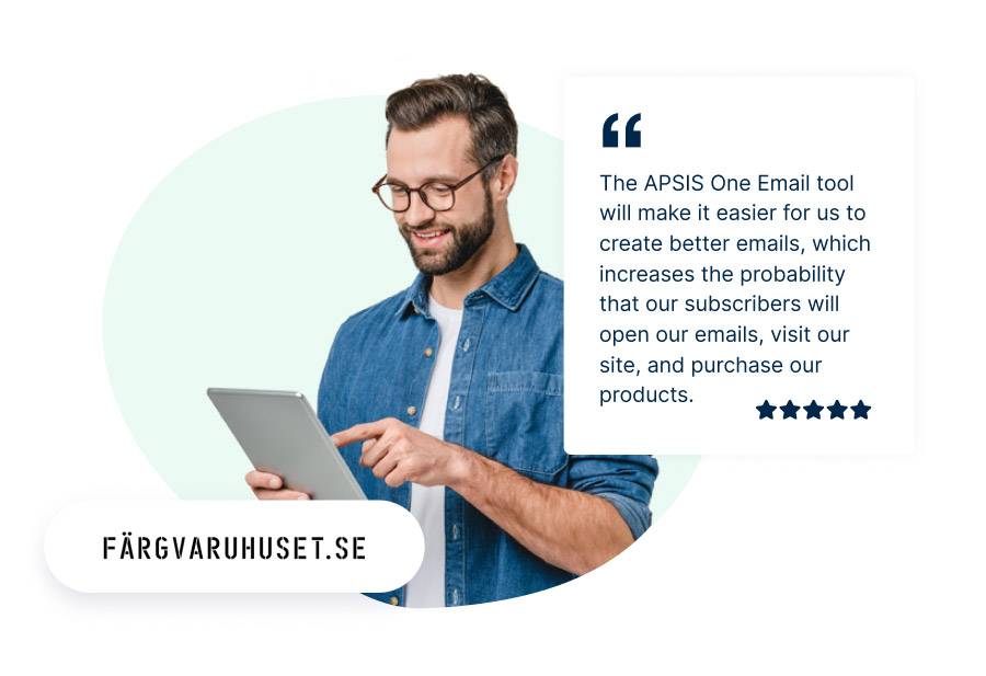 APSSI One quote about the email tool.