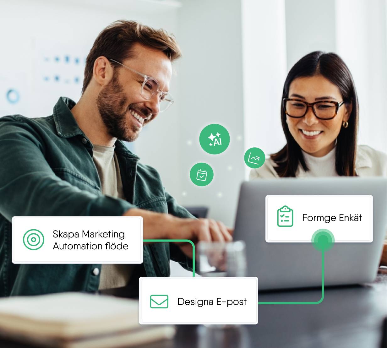 Apsis One marketin plattform, epost, enkät och marketing automation verktyg plus mera.