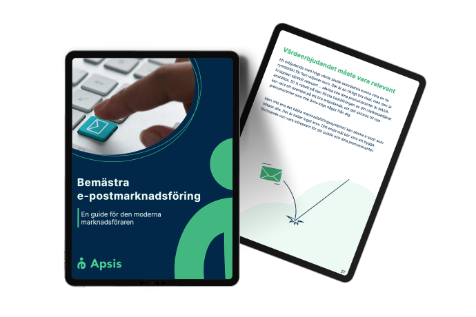 APSIS handbok i e-postmarknadsföring, uppdaterad version från 2024.