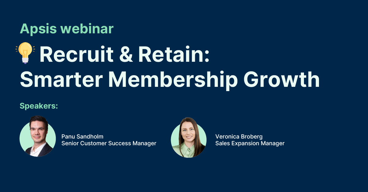 Membership Growth, Recruit and retain, webinar.