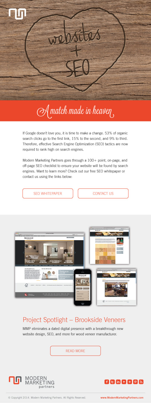 Great Valentine's Email Example: Modern Marketing Partners Great Valentine's Email Example: Modern Marketing Partners