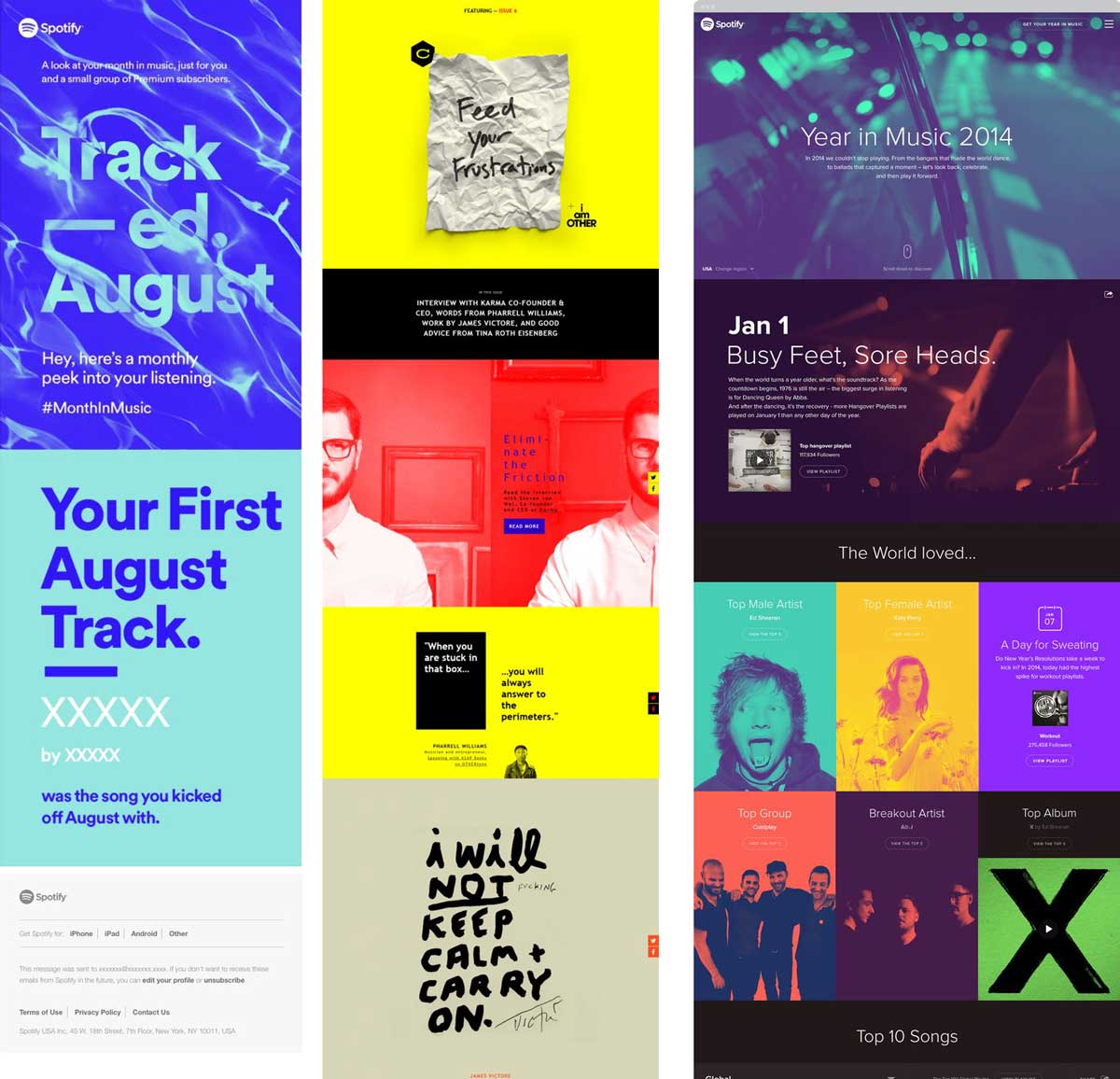 Colour Blocking & Email Design | APSIS Blog Colour Blocking & Email Design | APSIS Blog